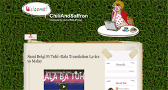 Desktop Screenshot of chiliandsaffron.blogspot.com