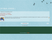 Tablet Screenshot of futboljovencda.blogspot.com