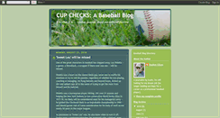 Desktop Screenshot of cupchecks.blogspot.com