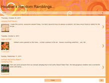 Tablet Screenshot of heathers-random-ramblings.blogspot.com