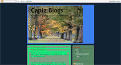 Desktop Screenshot of capizeno.blogspot.com