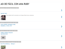 Tablet Screenshot of hacidefacilconanaruby.blogspot.com