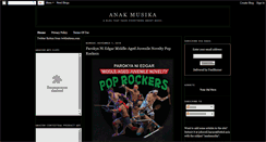 Desktop Screenshot of anakmusika.blogspot.com