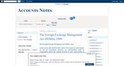 Desktop Screenshot of accounts-notes.blogspot.com