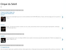 Tablet Screenshot of cirquebr.blogspot.com