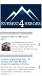 Mobile Screenshot of everest4heroes.blogspot.com