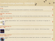 Tablet Screenshot of losslessbootlegs.blogspot.com