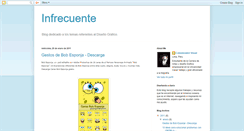Desktop Screenshot of infrecuente.blogspot.com