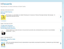 Tablet Screenshot of infrecuente.blogspot.com