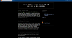 Desktop Screenshot of nybarfordumbasses.blogspot.com