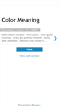 Mobile Screenshot of colormeaning.blogspot.com