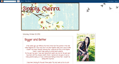 Desktop Screenshot of cierrajaehansen.blogspot.com