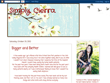 Tablet Screenshot of cierrajaehansen.blogspot.com