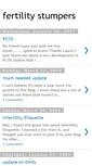 Mobile Screenshot of fertilitystumpers.blogspot.com