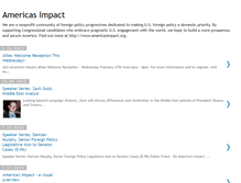 Tablet Screenshot of americasimpact.blogspot.com