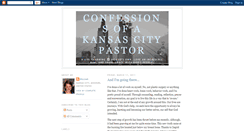 Desktop Screenshot of confessionsofakansascitypastor.blogspot.com