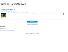 Tablet Screenshot of akka-allia-watta-english.blogspot.com