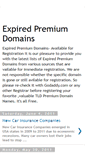 Mobile Screenshot of expiredpremiumdomains.blogspot.com