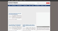 Desktop Screenshot of androidtalkative.blogspot.com