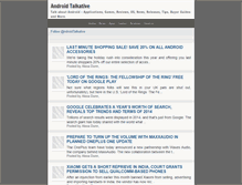 Tablet Screenshot of androidtalkative.blogspot.com