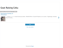 Tablet Screenshot of goat-raising-cebu.blogspot.com