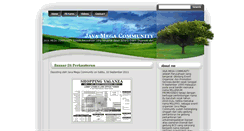 Desktop Screenshot of javamegacommunity.blogspot.com