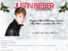 Tablet Screenshot of official-justinbieber.blogspot.com