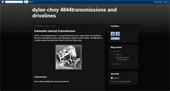 Desktop Screenshot of dylan4844transmission.blogspot.com
