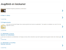 Tablet Screenshot of bibliotheekhoonhorst.blogspot.com