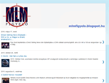 Tablet Screenshot of mlmfigyelo.blogspot.com