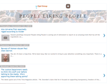 Tablet Screenshot of peoplelikingpeople.blogspot.com