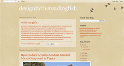 Desktop Screenshot of designbythereadingfish.blogspot.com