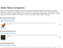 Tablet Screenshot of globevalleycompanion.blogspot.com