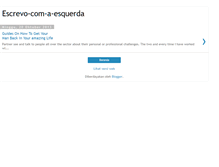 Tablet Screenshot of escrevo-com-a-esquerda.blogspot.com