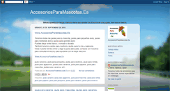 Desktop Screenshot of jaulasaccesoriosparamascotases.blogspot.com