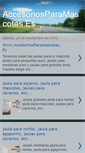 Mobile Screenshot of jaulasaccesoriosparamascotases.blogspot.com