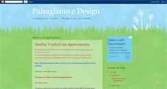 Desktop Screenshot of paisagismoedesign.blogspot.com