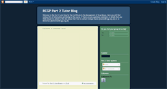Desktop Screenshot of part2tutor.blogspot.com