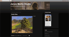 Desktop Screenshot of jamesmartinstudio.blogspot.com