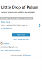 Mobile Screenshot of litlle-drop-of-poison.blogspot.com