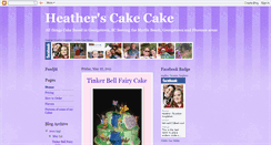 Desktop Screenshot of heatherscakecake.blogspot.com