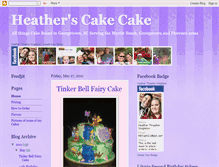 Tablet Screenshot of heatherscakecake.blogspot.com