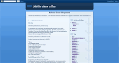 Desktop Screenshot of meliechezailes.blogspot.com
