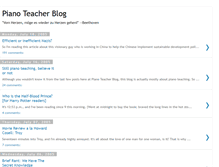 Tablet Screenshot of pianoteacherblog.blogspot.com