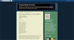 Desktop Screenshot of fantasybookscomics.blogspot.com