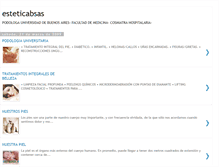Tablet Screenshot of esteticabsas.blogspot.com