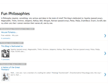 Tablet Screenshot of fun-philosophies.blogspot.com