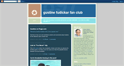 Desktop Screenshot of gustinefan.blogspot.com