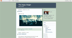Desktop Screenshot of angryginger.blogspot.com