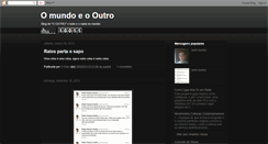 Desktop Screenshot of mundoeoutro.blogspot.com